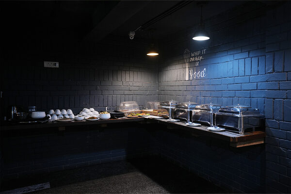 Breakfast buffet