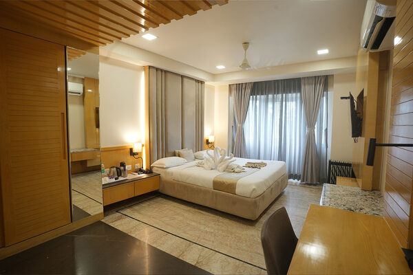 Luxury guest room
